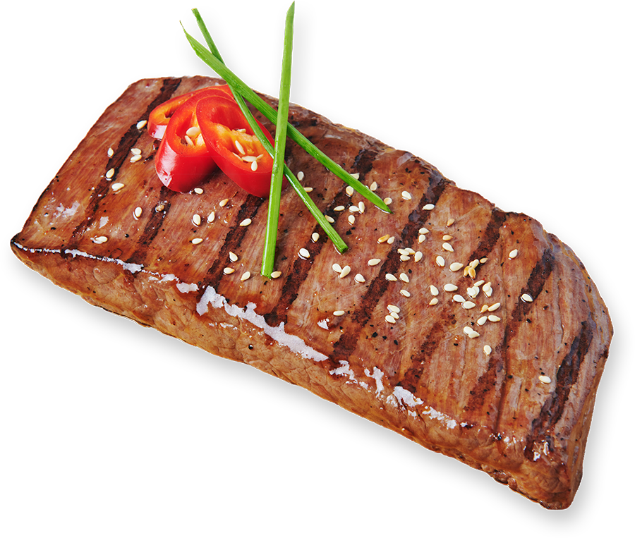 Chop House Flank Steak with Korean BBQ Sauce